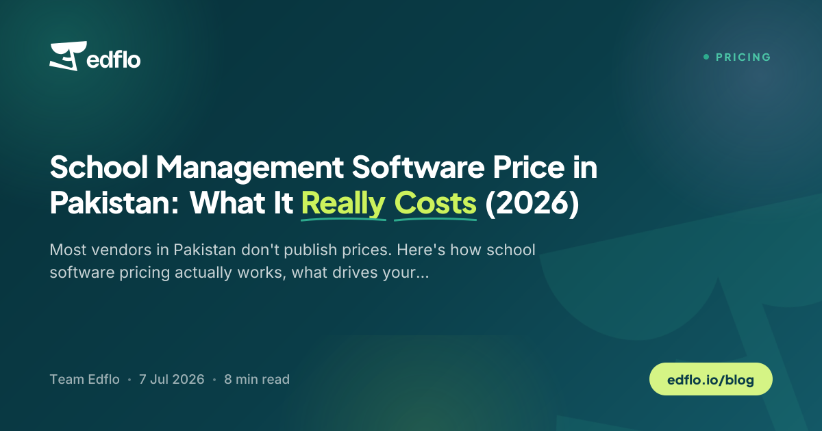 School Management Software Price in Pakistan: What It Really Costs (2026)