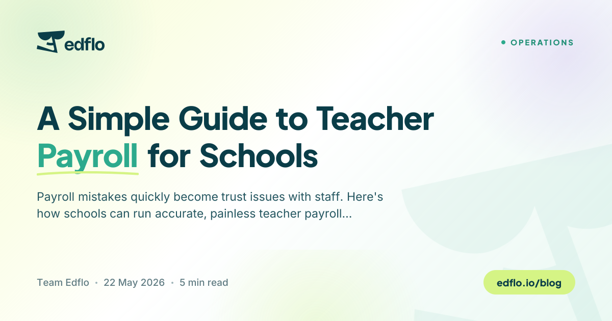 A Simple Guide to Teacher Payroll for Schools