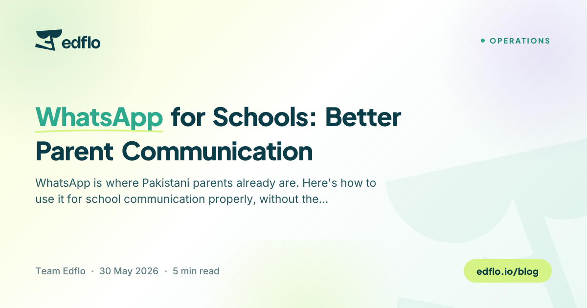 WhatsApp for Schools: Better Parent Communication